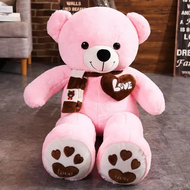 Hochwertiger Teddy Bär mit Schal