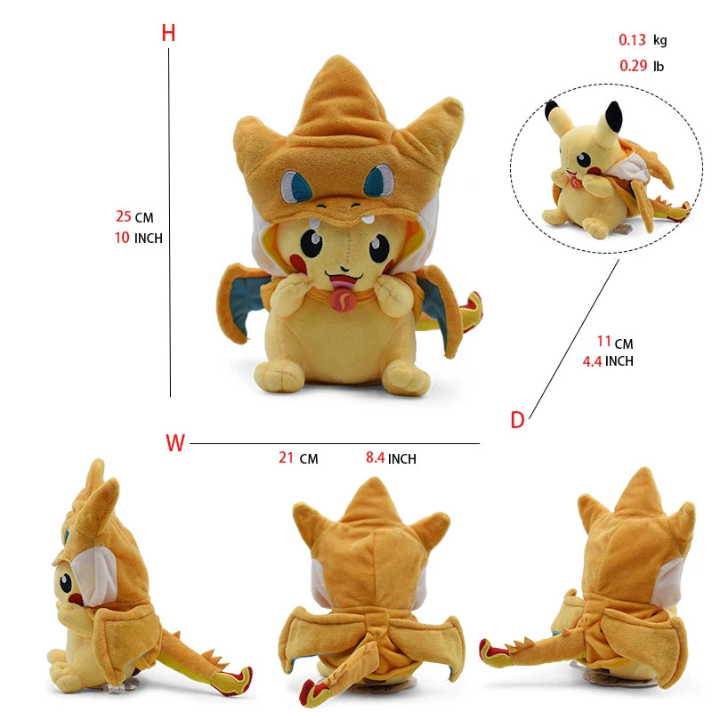 Eevee Pikachu Cosplay Plüschtiere Pikachu Peluche Lucario Stofftier Puppe Sammelgeschenk