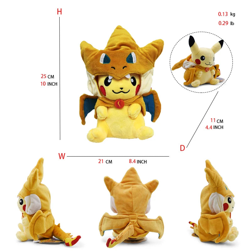 Eevee Pikachu Cosplay Plüschtiere Pikachu Peluche Lucario Stofftier Puppe Sammelgeschenk