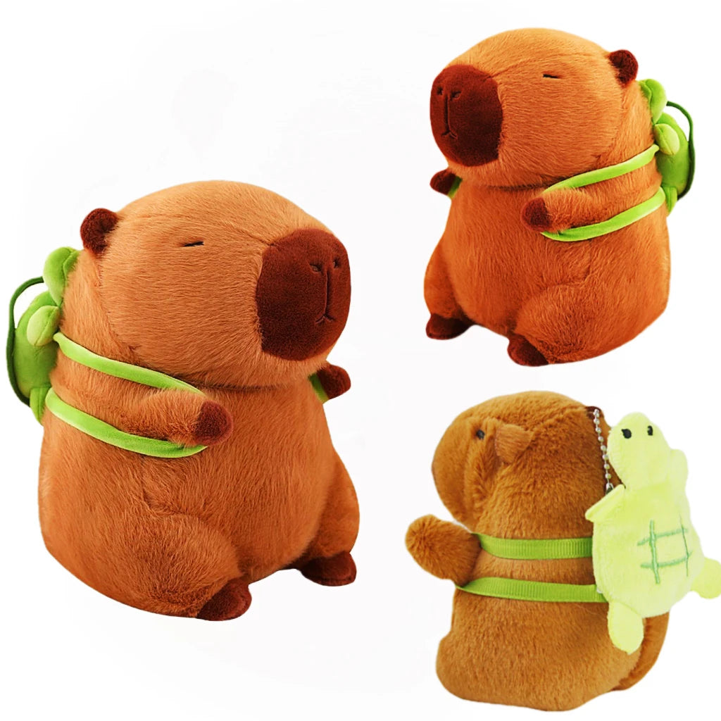 Capybara Plüschtier – Süße Puppe, flauschiges Kuscheltier