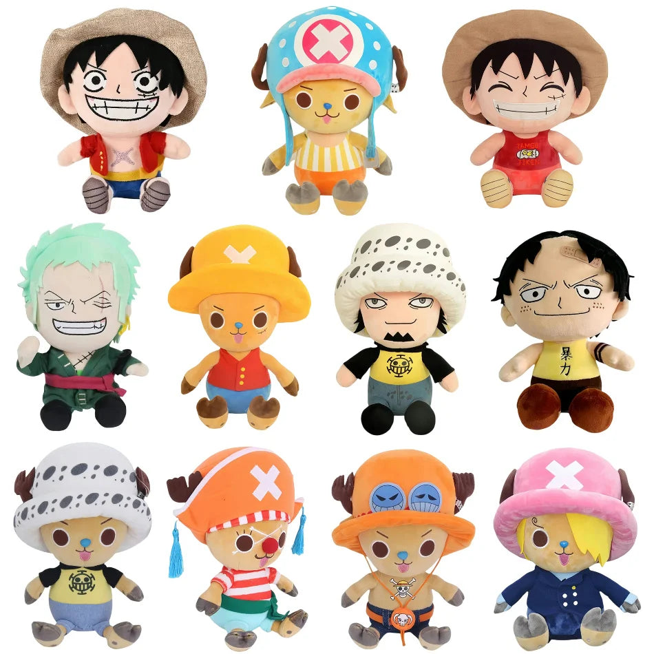 Original 25 cm One Piece Plüschfiguren