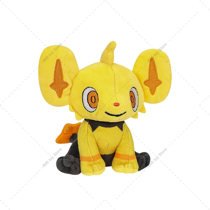 Pokemon Shinx & Shiny Plüschtiere – Weiche Kuscheltiere in Blau & Gelb