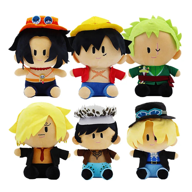 One Piece Anime Kuscheltiere – Luffy, Zoro, Sanji & mehr