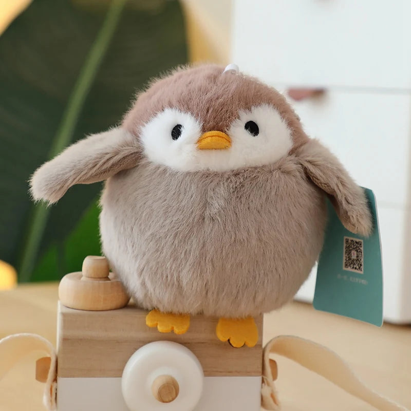 Kawaii Vögel Plüschtier – 10 realistische Styles, weiches Anhänger-Kuscheltier