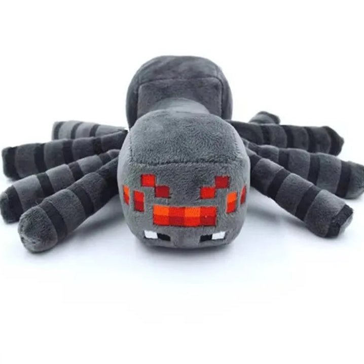 Graue Minecraft Spinne Plüsch Stofftier