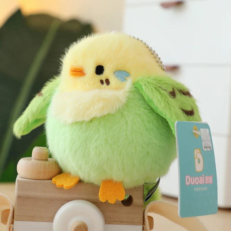 Kawaii Vögel Plüschtier – 10 realistische Styles, weiches Anhänger-Kuscheltier