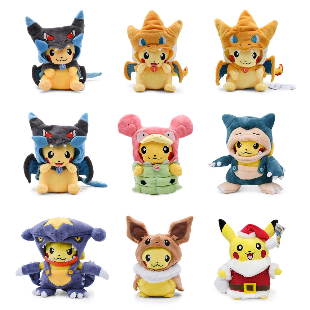 Eevee Pikachu Cosplay Plüschtiere Pikachu Peluche Lucario Stofftier Puppe Sammelgeschenk