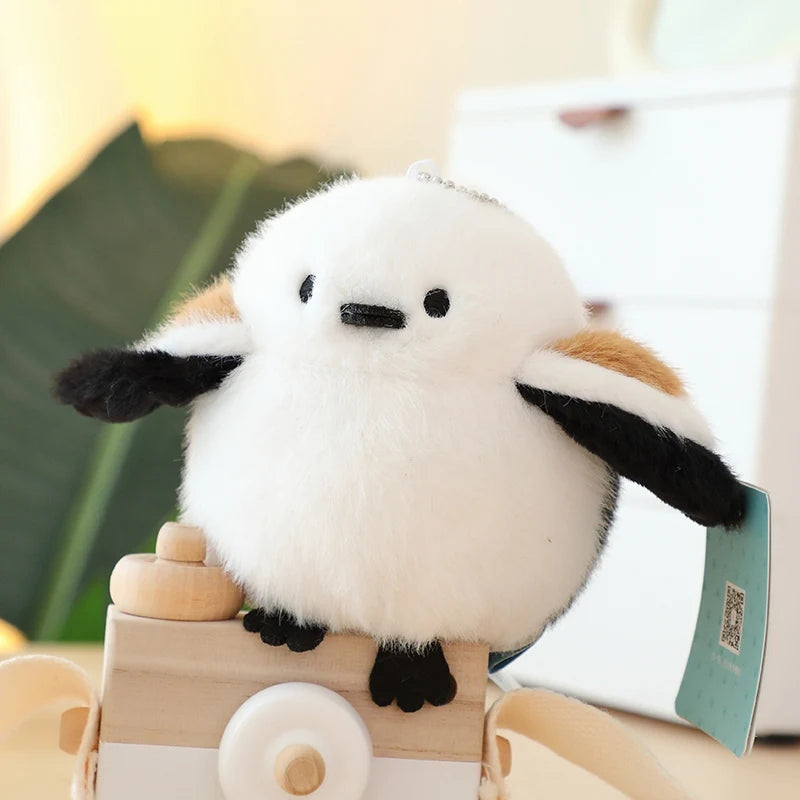 Kawaii Vögel Plüschtier – 10 realistische Styles, weiches Anhänger-Kuscheltier