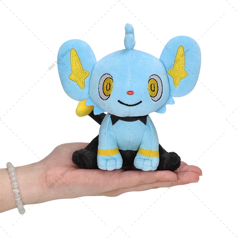 Pokemon Shinx & Shiny Plüschtiere – Weiche Kuscheltiere in Blau & Gelb